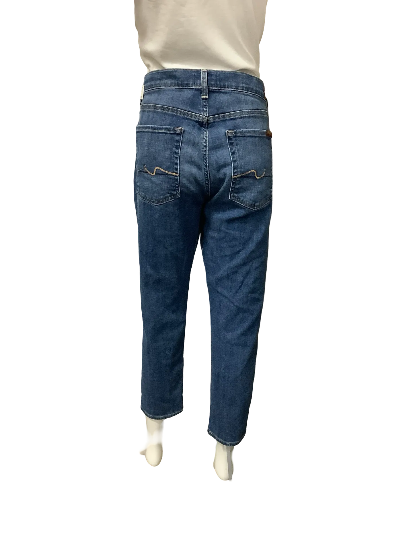 7 For All Mankind Josefina Women's  Blue Jeans Size: 12