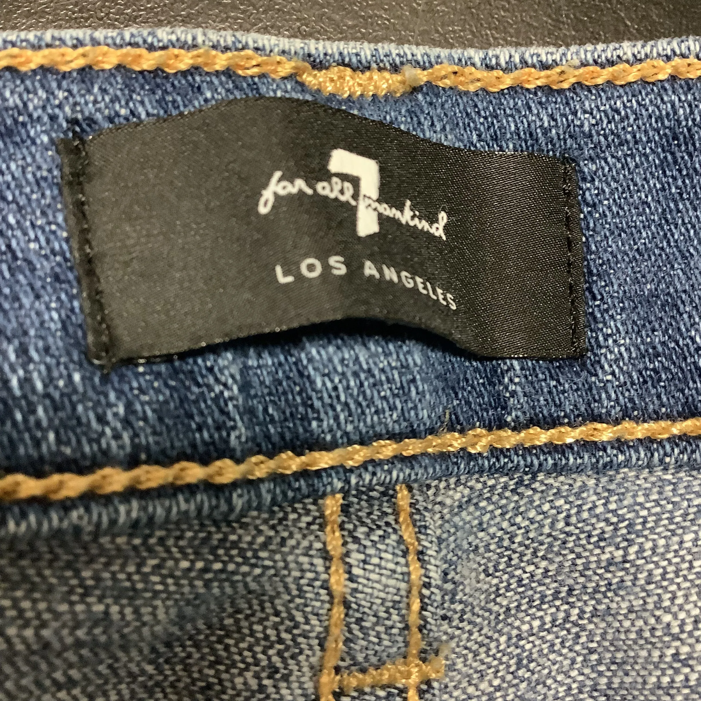 7 For All Mankind Josefina Women's  Blue Jeans Size: 12