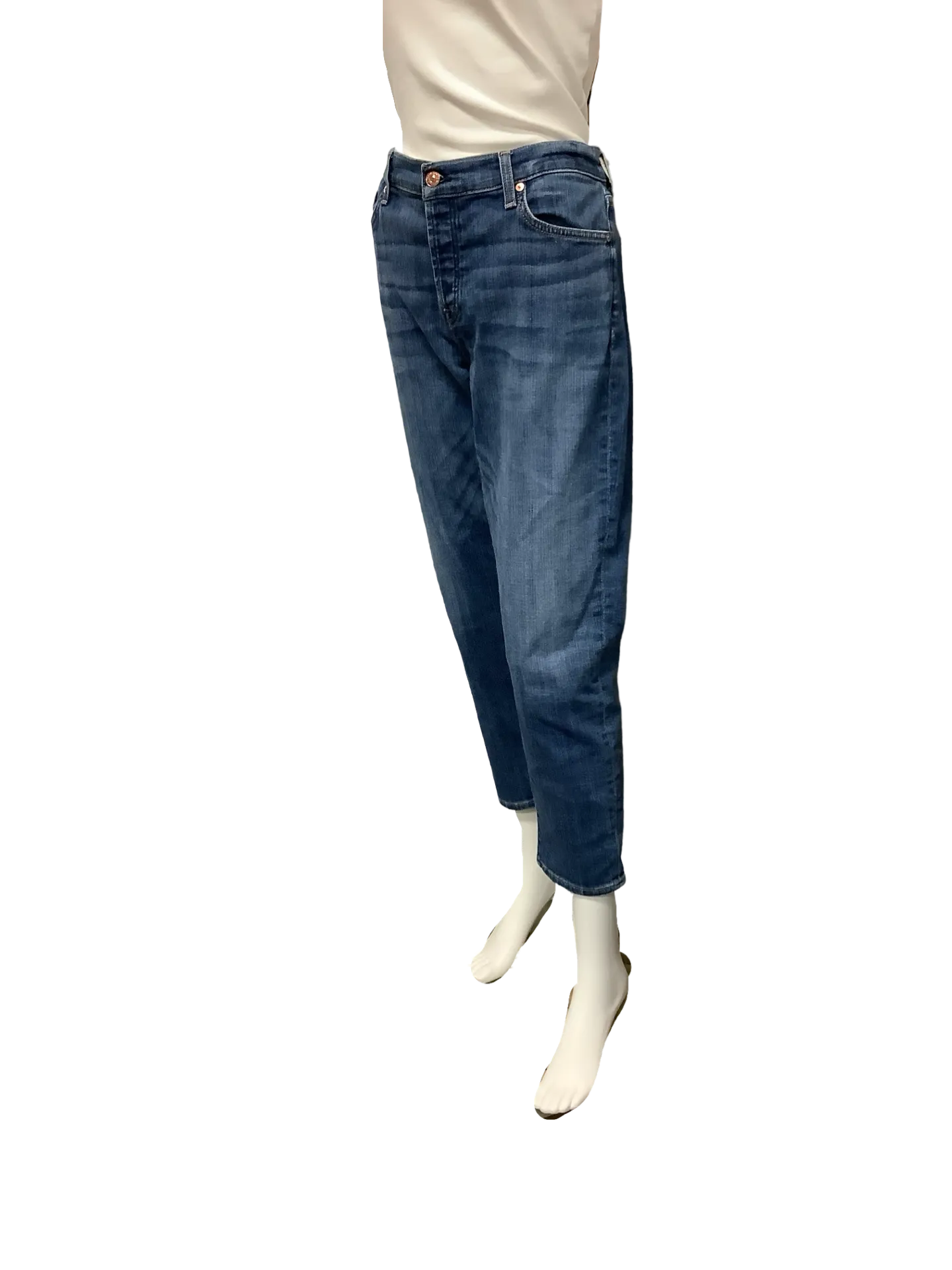 7 For All Mankind Josefina Women's  Blue Jeans Size: 12