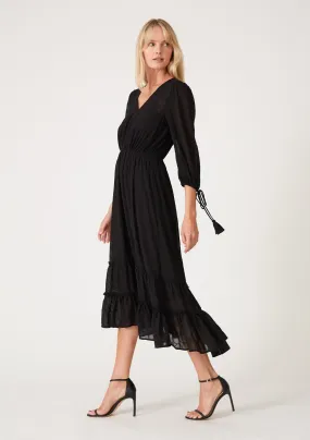Alma Embroidered Maxi Dress