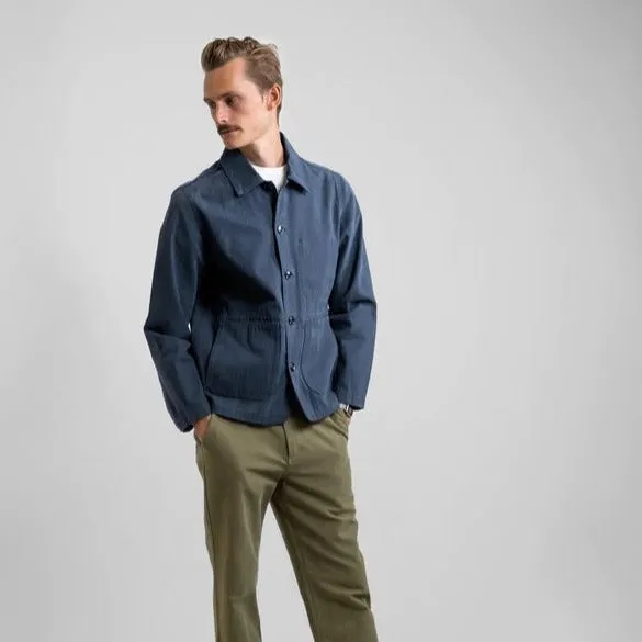 Classic Chore Coat (Worn Navy)