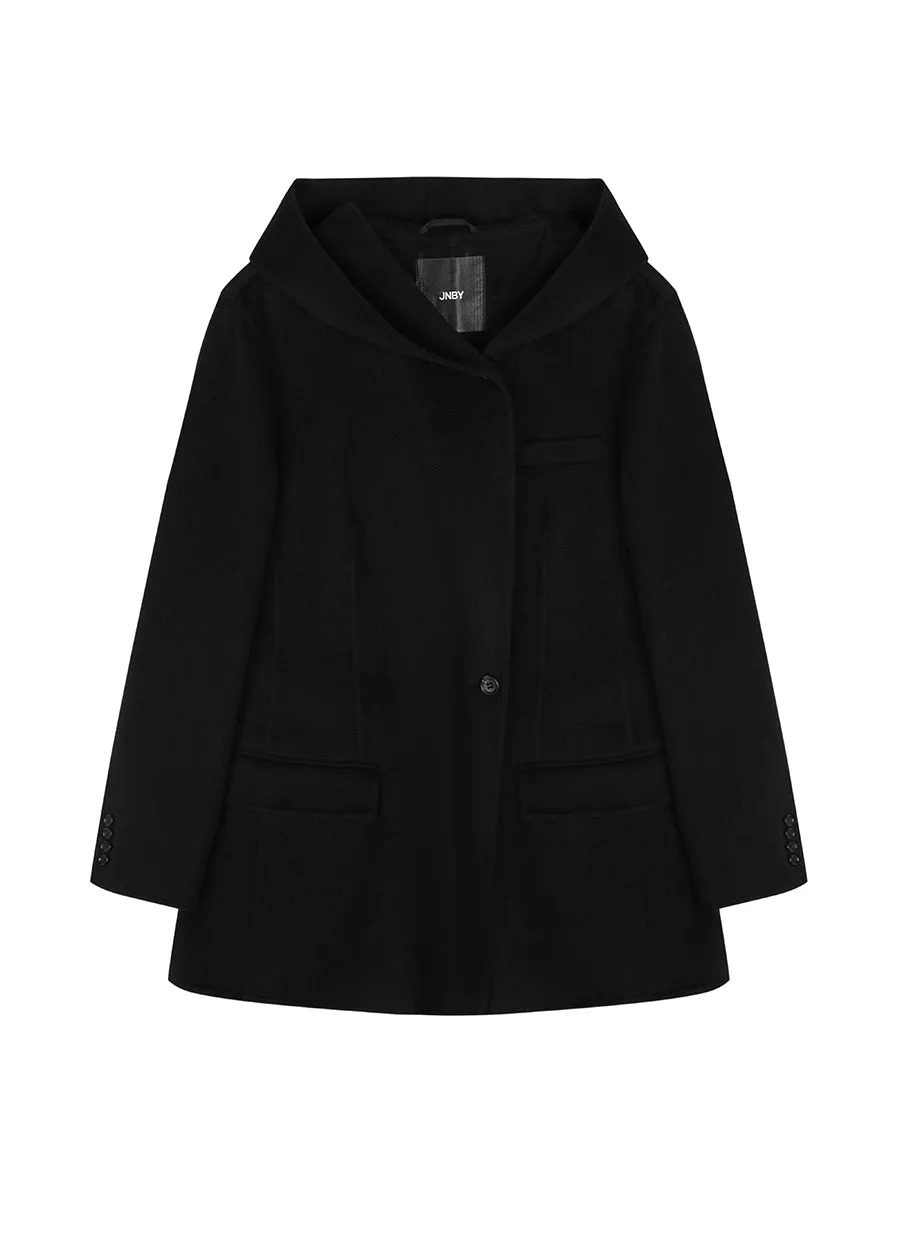 Coat / JNBY Wool-blend Short Coat