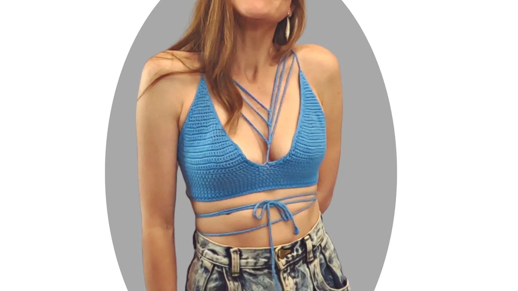 Crochet Pattern Top Bundle - 5 PACK