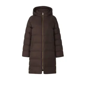 Farida Down Coat - Chocolat
