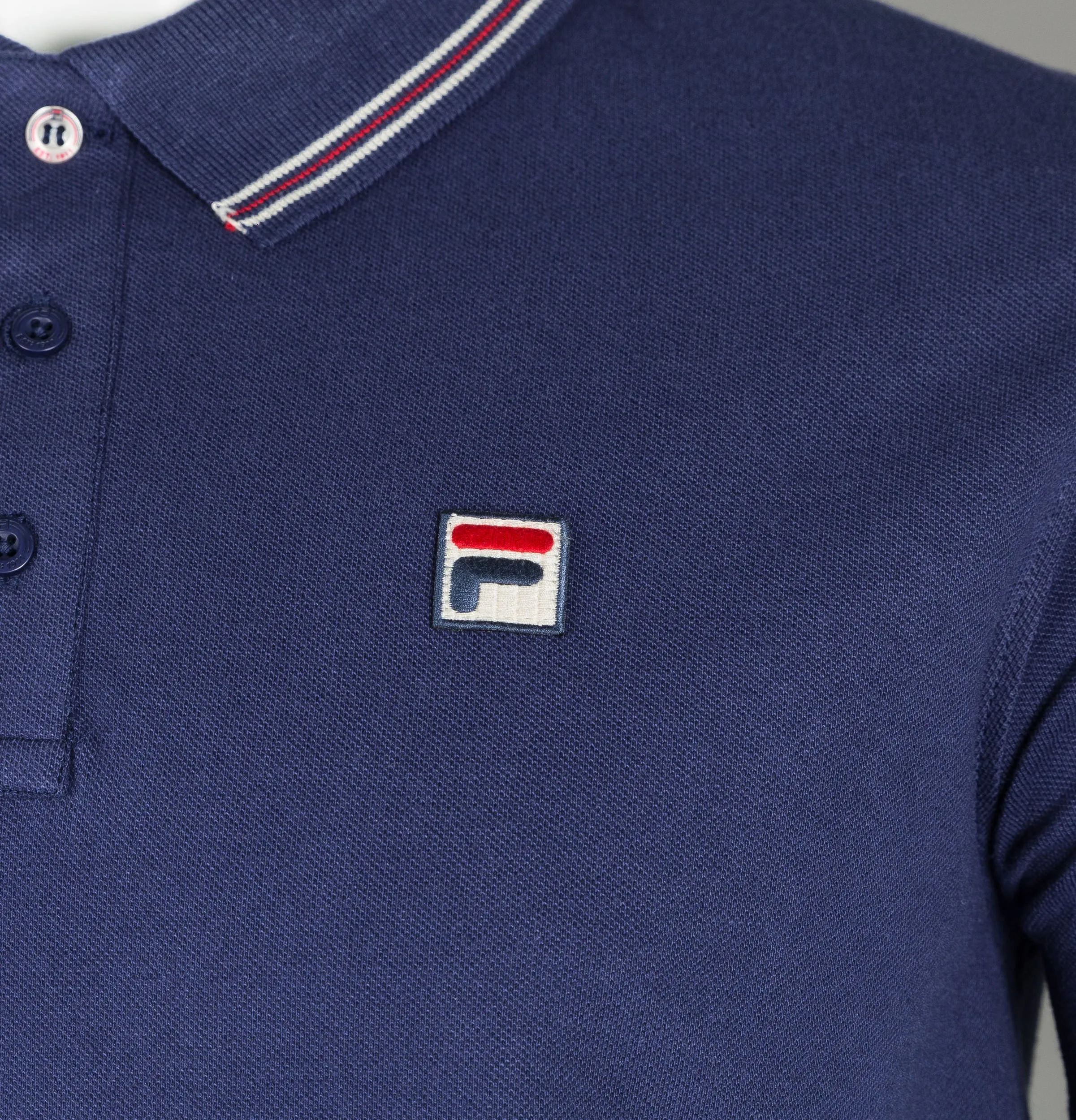 Fila Vintage Matcho 4 Polo Shirt Navy