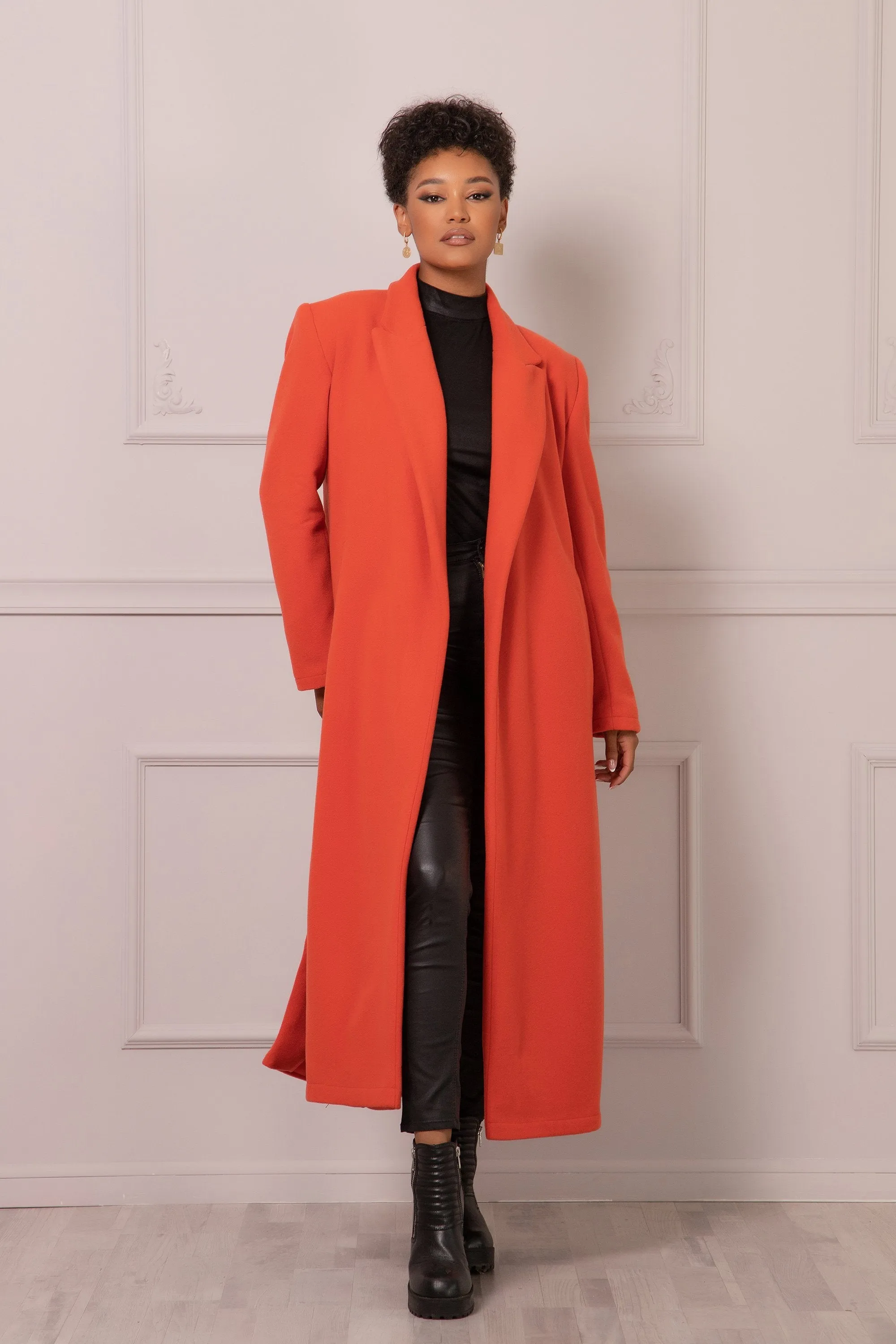 FRONT OPEN ELEGANT COAT