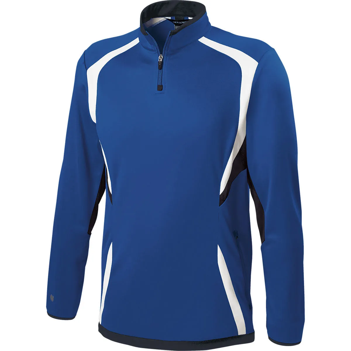 Holloway Men's Royal/Black/White Transform Pullover