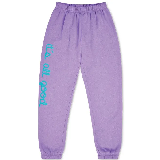 Iscream All Good Vivid Violet Basic Sweatpants
