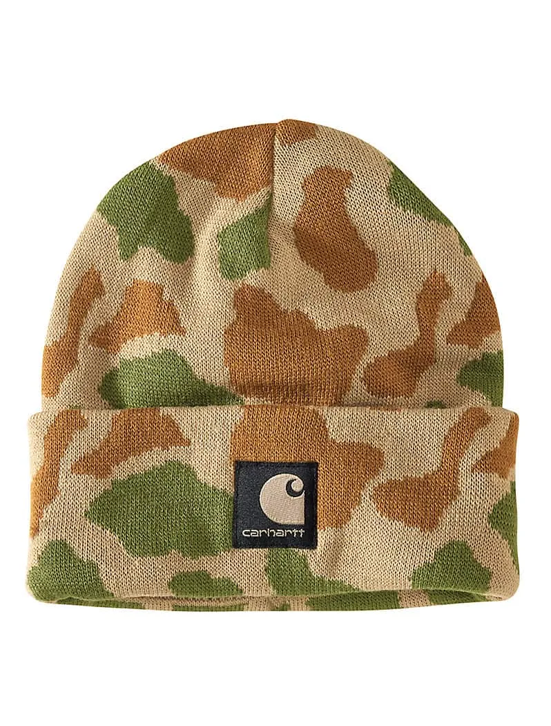 Knit Camo Beanie 105968