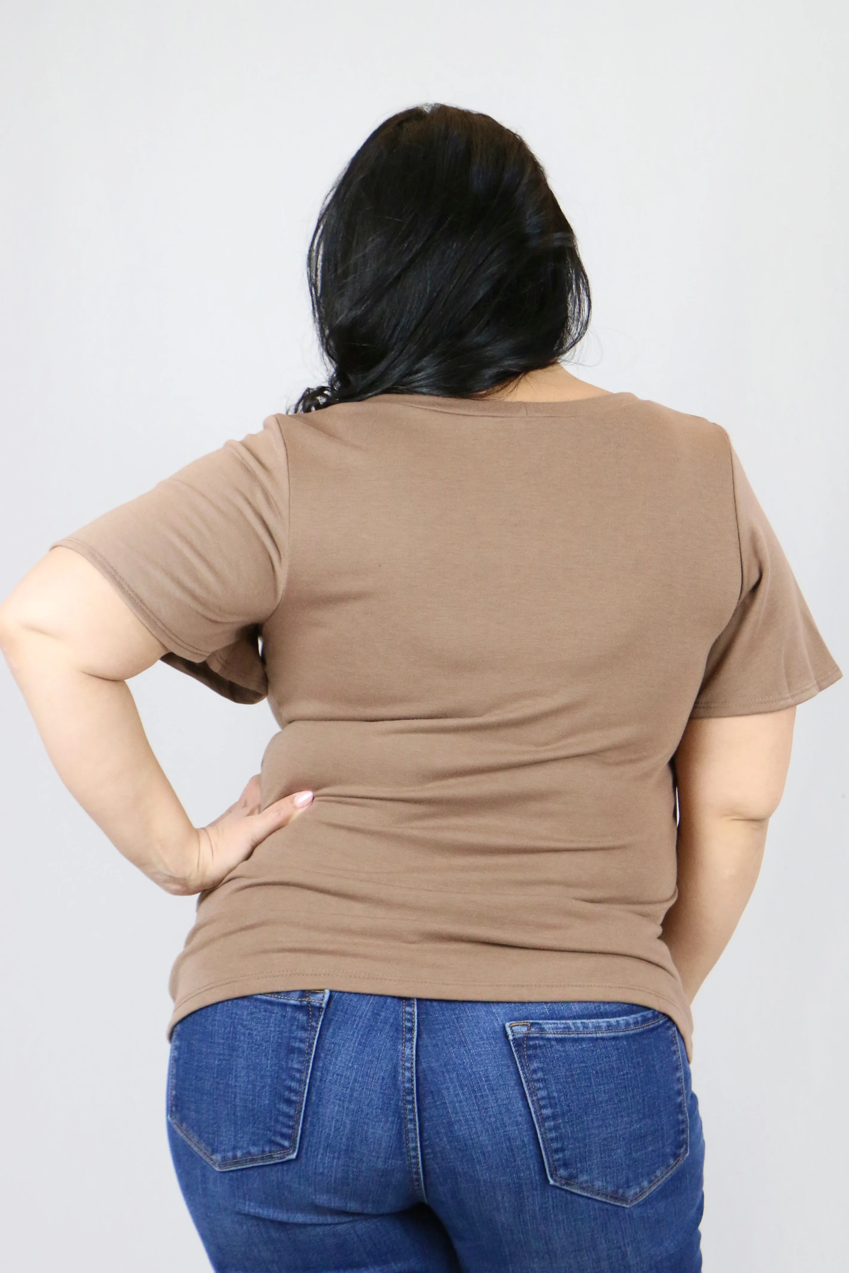 Marcie Top Brownie - XL