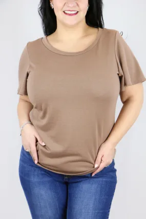 Marcie Top Brownie - XL