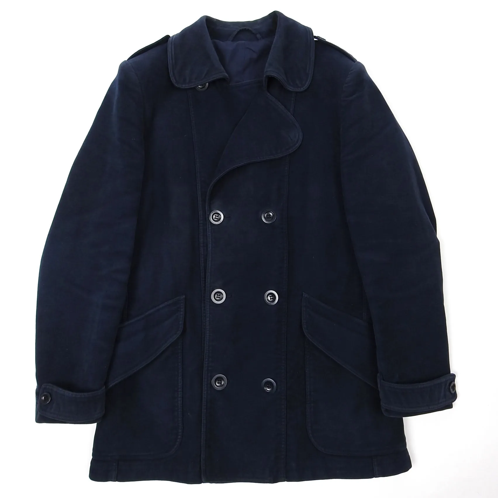 Margiela Navy Peacoat Size 52
