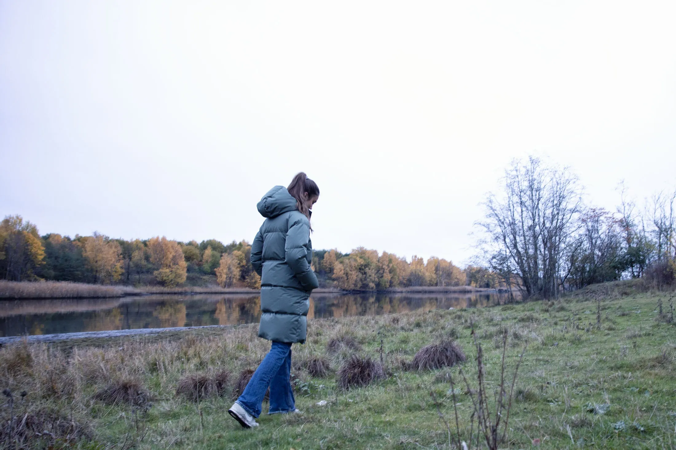 Pollux Down Coat - Tea Leaf