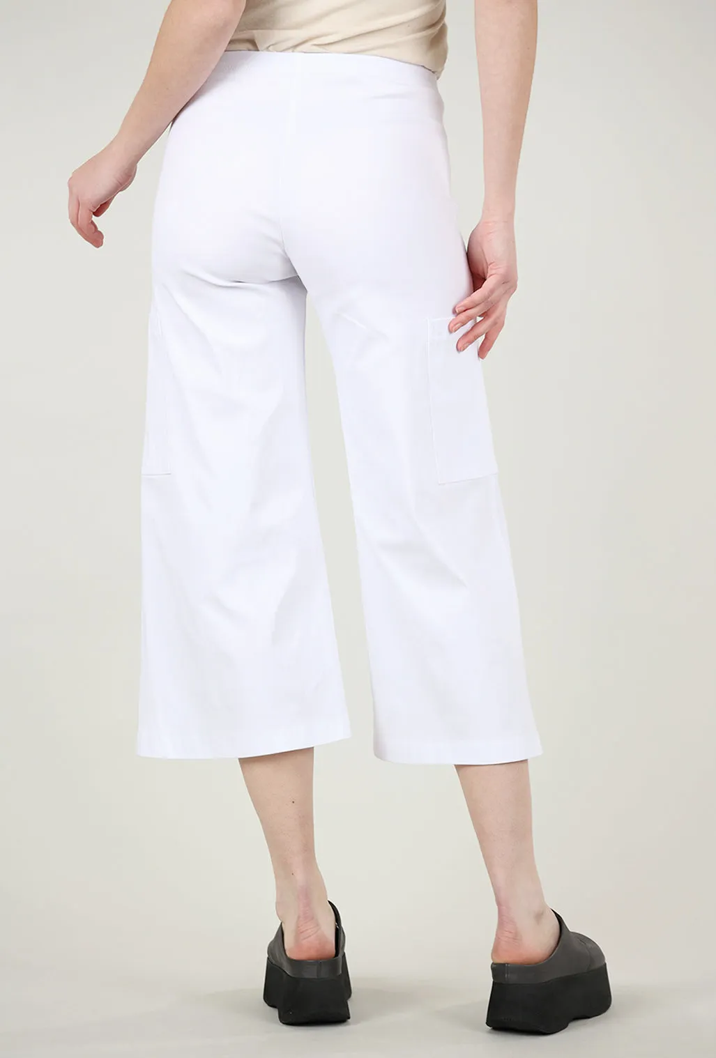 Stephie Pocket Pant, White