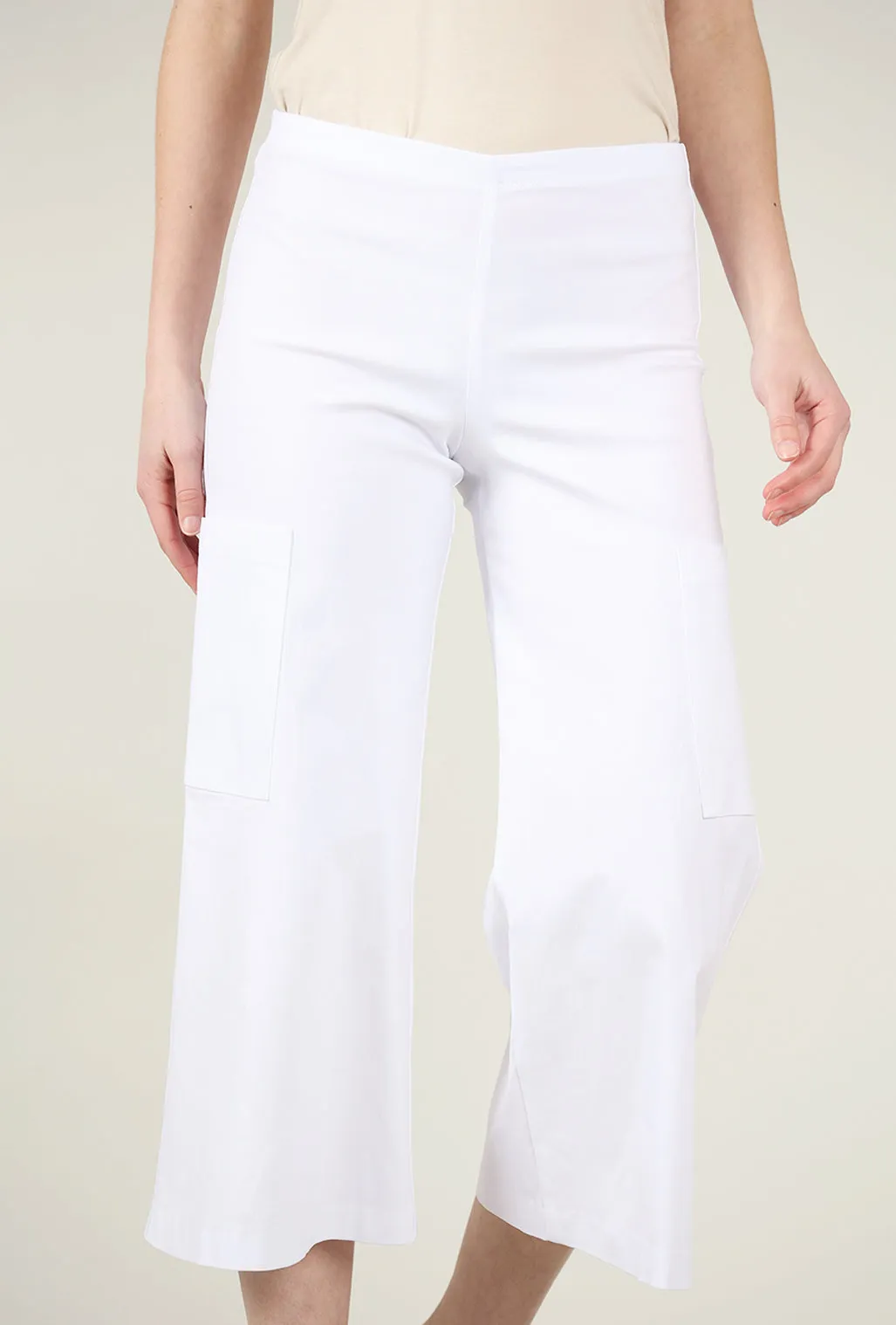 Stephie Pocket Pant, White