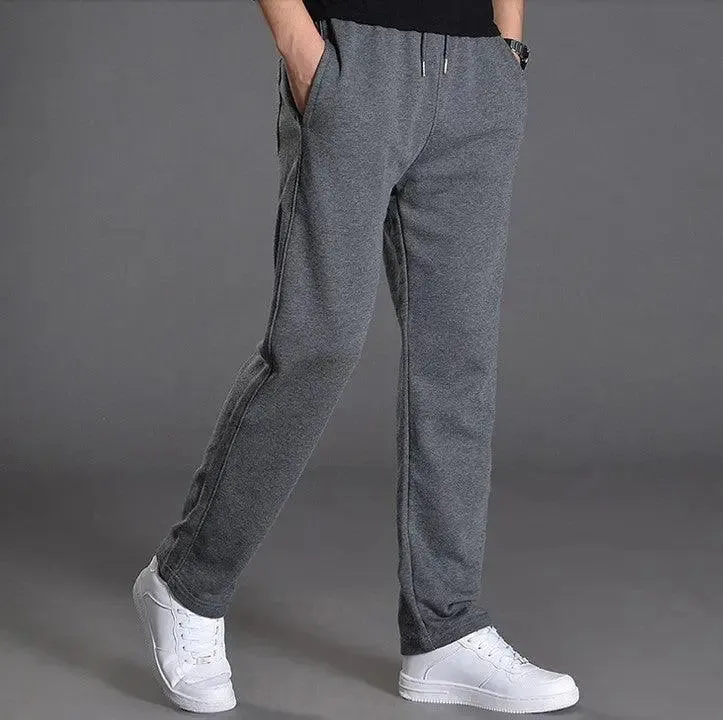 Straight Casual Oversized Knit Sweatpants