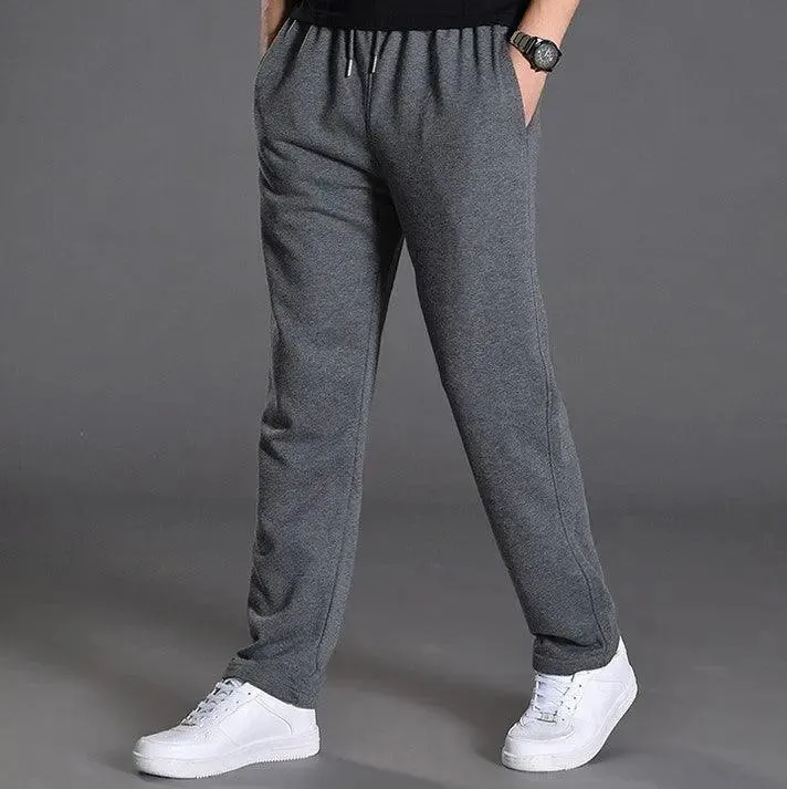 Straight Casual Oversized Knit Sweatpants