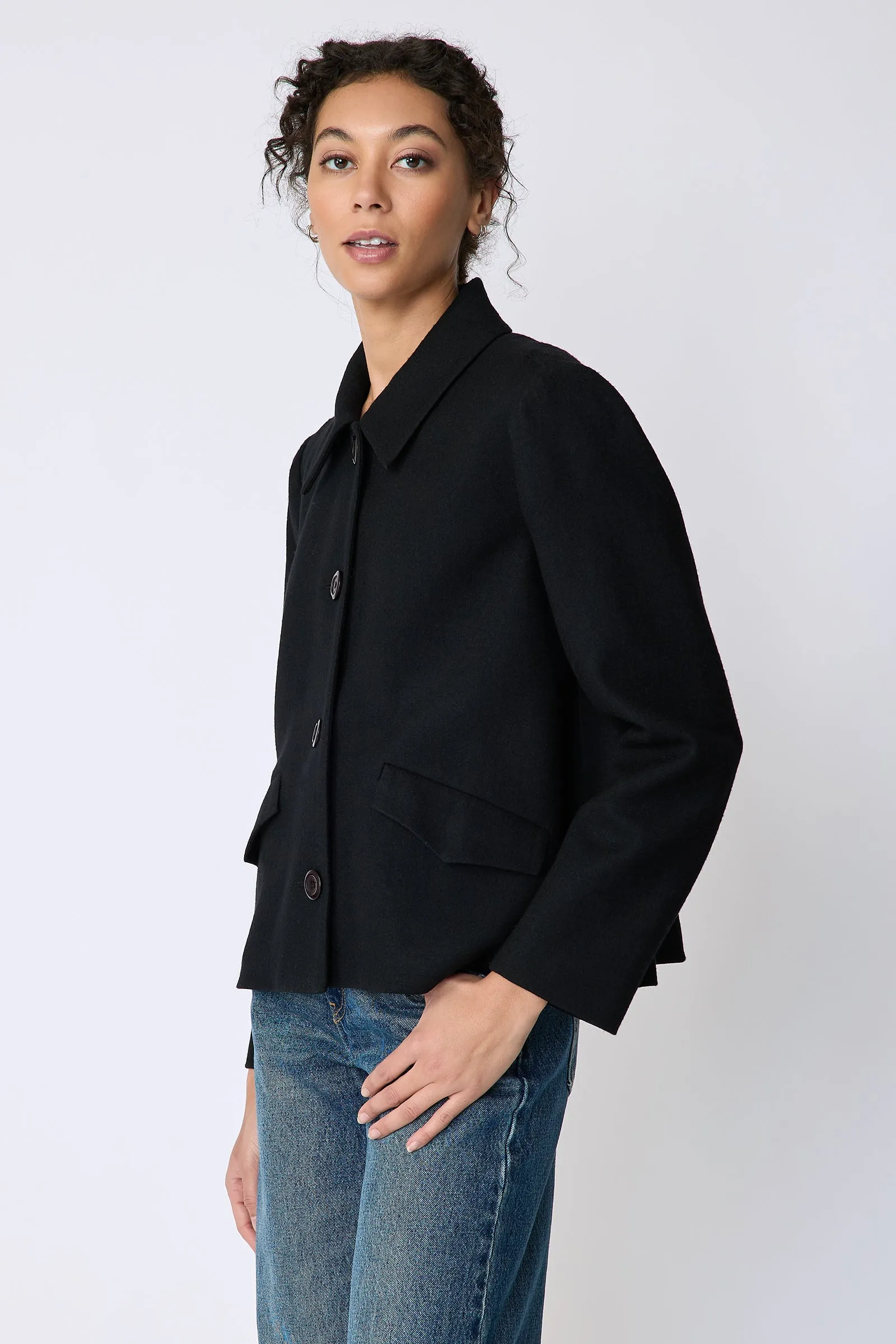 Sylvie FJ Swing Jacket - Black