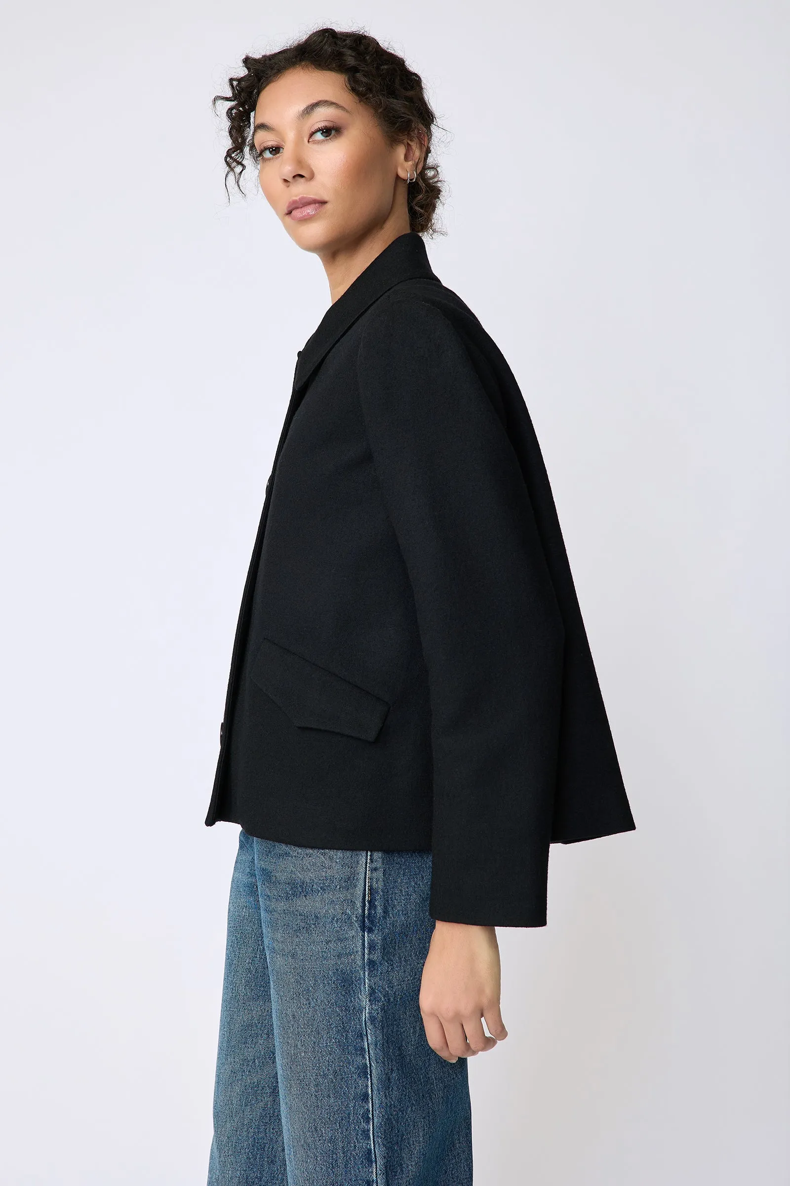 Sylvie FJ Swing Jacket - Black