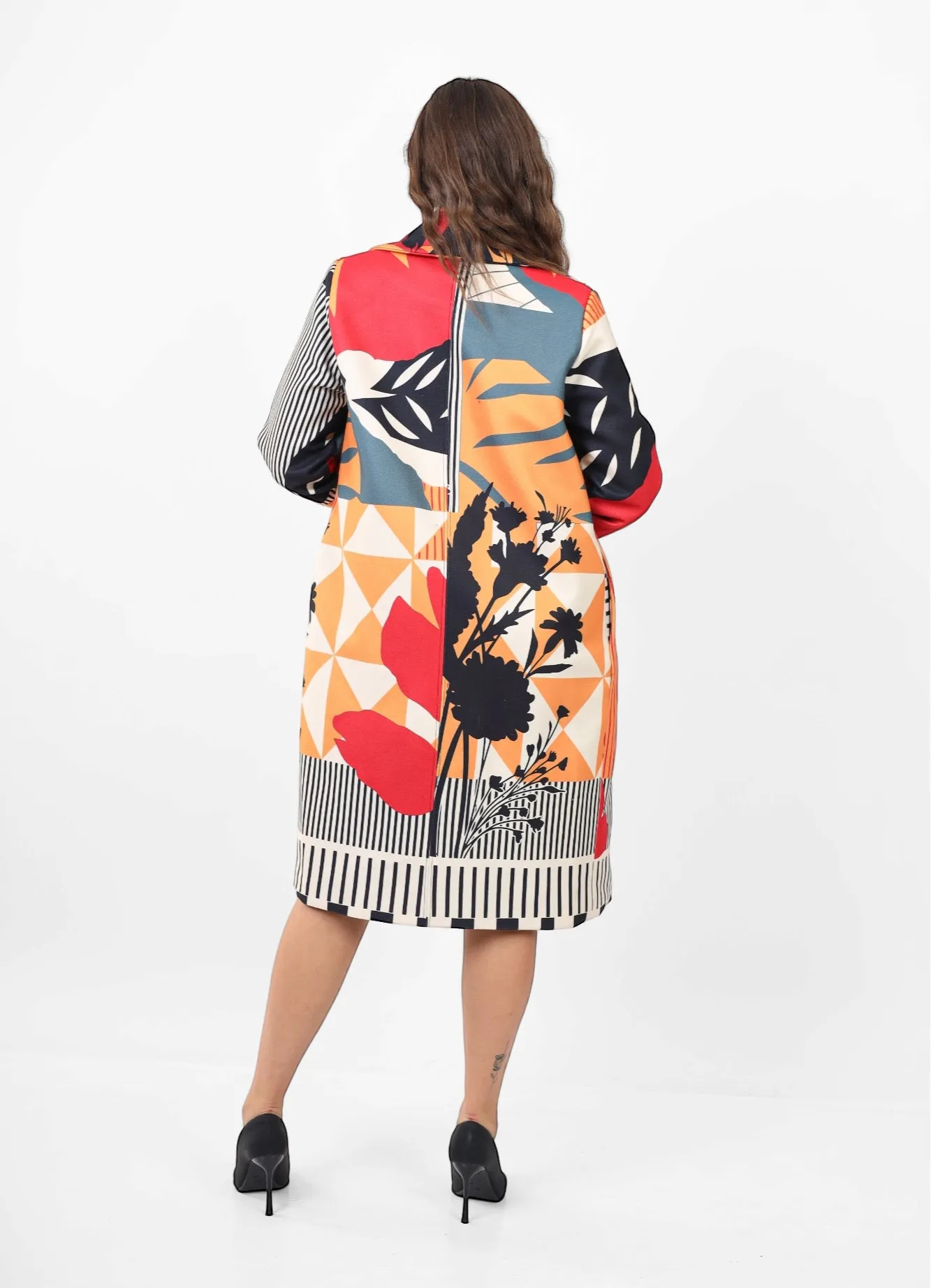 The leaves  Wool Coat