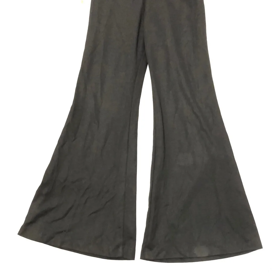 Vintage Black Bell Bottom Flared Jumpsuit